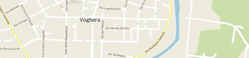 Mappa della impresa studio tecnico associato dot geol u bianchi e geom f bianchi a VOGHERA