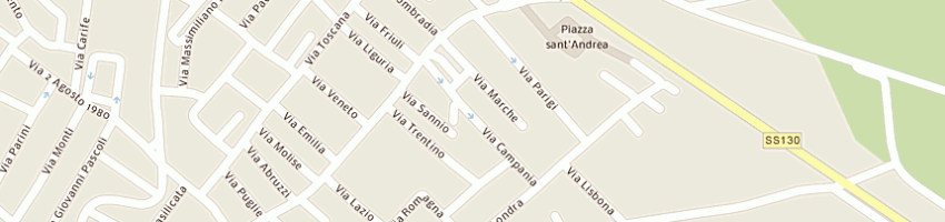 Mappa della impresa garruto pasquale a CAGLIARI