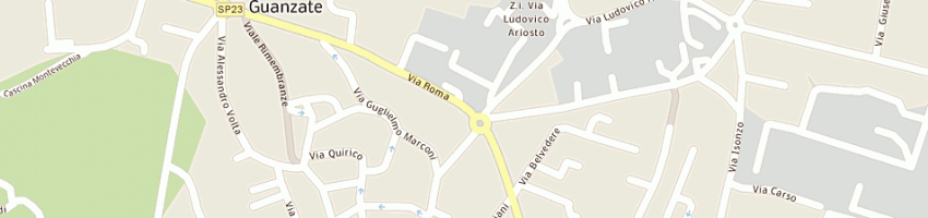 Mappa della impresa autotrasporti di pagani carlo e c (snc) a GUANZATE