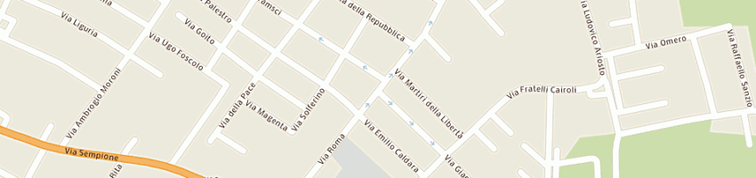 Mappa della impresa fabiano emilio a LAINATE