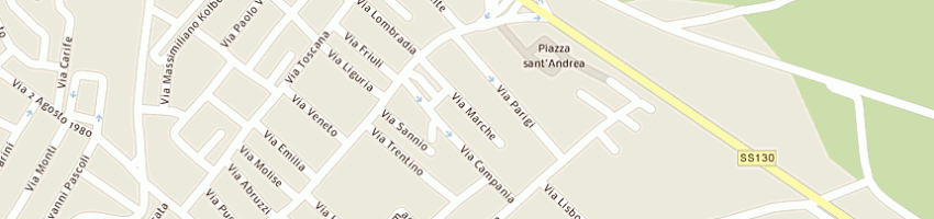 Mappa della impresa marongiu mario a CAGLIARI
