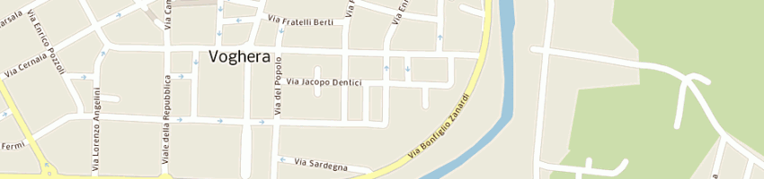 Mappa della impresa grazioli claudio a VOGHERA