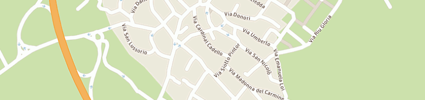 Mappa della impresa zonca salvatore a NURAMINIS
