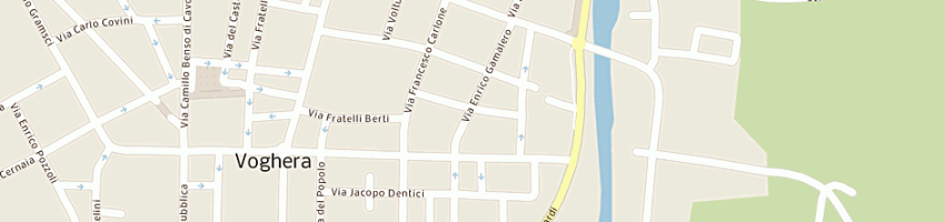 Mappa della impresa morini daniele a VOGHERA