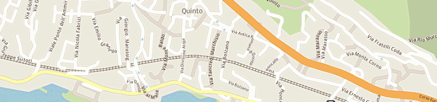Mappa della impresa euterpe sas a GENOVA