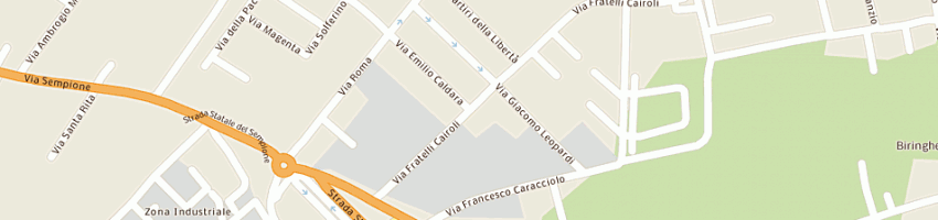 Mappa della impresa tessitura fratelli zucchetti (sas) a LAINATE