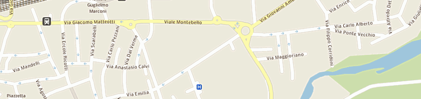 Mappa della impresa assicurazioni massone sas di massome emilio e figli a VOGHERA