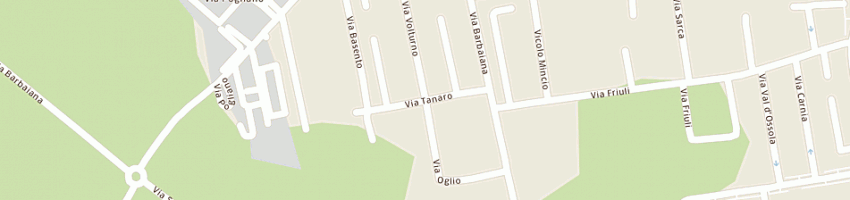 Mappa della impresa moretti eugenio a LAINATE