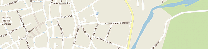 Mappa della impresa scevola giuseppe a VOGHERA