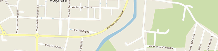 Mappa della impresa ceramiche battegazzore snc di battegazzore d e c a VOGHERA