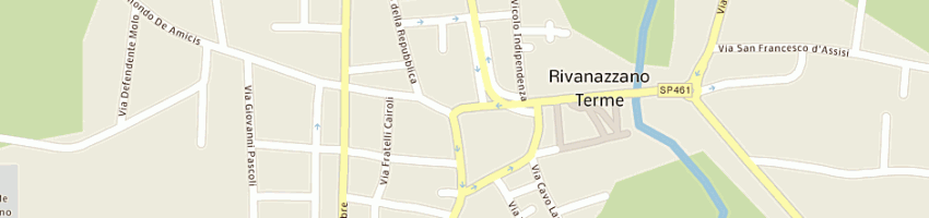 Mappa della impresa casanova salvatore a RIVANAZZANO