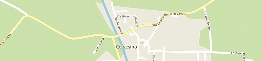 Mappa della impresa barbera francesco a CERVESINA