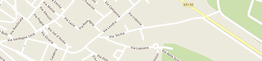 Mappa della impresa garzia antonello a ASSEMINI