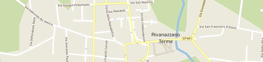 Mappa della impresa primo studio (srl) a RIVANAZZANO