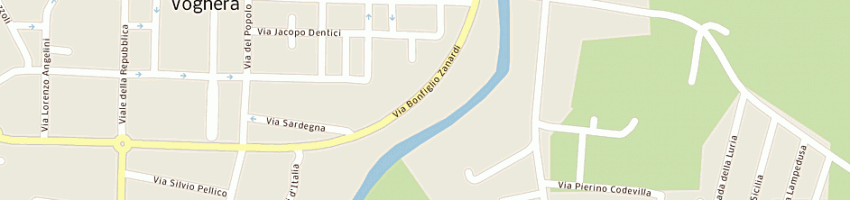 Mappa della impresa pro car srl a VOGHERA