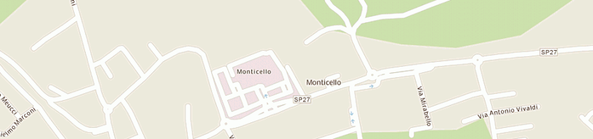 Mappa della impresa center zoo lariano snc a COMO
