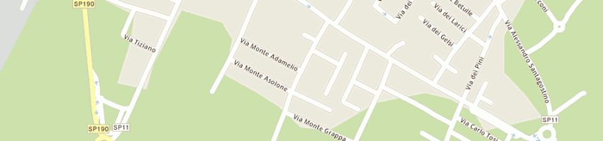 Mappa della impresa casa di riposo delfinoni a CASORATE PRIMO