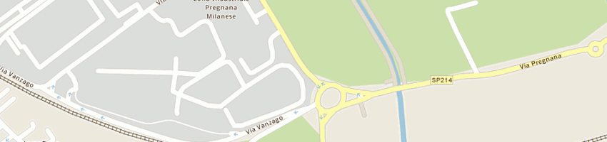 Mappa della impresa sacchital spa a PREGNANA MILANESE