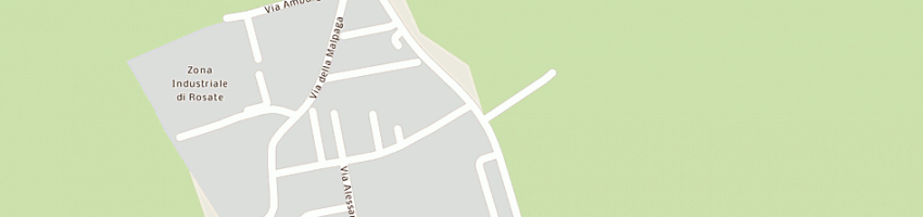 Mappa della impresa risa srl a ROSATE