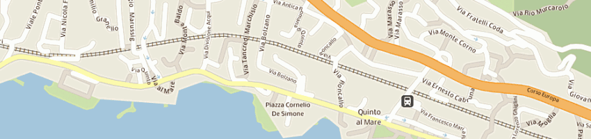 Mappa della impresa pasquale e massimiliano di pagliaro pasquale a GENOVA