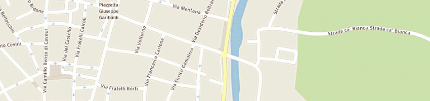 Mappa della impresa la casa del cucito snc di milena pavanello balestra e c a VOGHERA