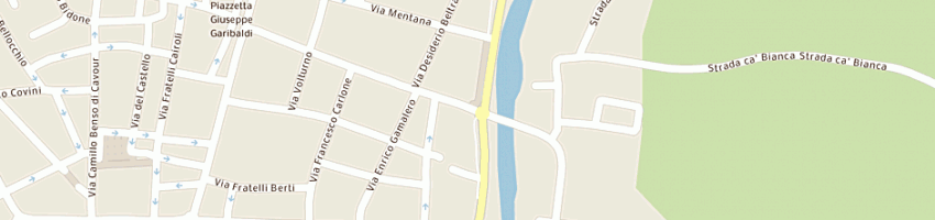 Mappa della impresa la cartoleria di uberti cristina a VOGHERA