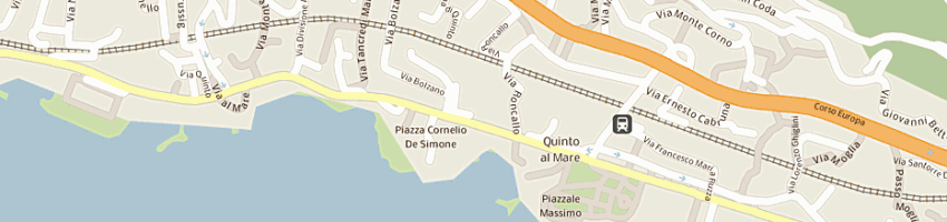 Mappa della impresa poste italiane spa - genova 1 levante a GENOVA