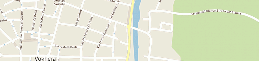 Mappa della impresa 3 art di milesi e severino snc a VOGHERA