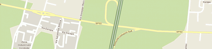 Mappa della impresa enoteca fedrigo srl a LOMAZZO