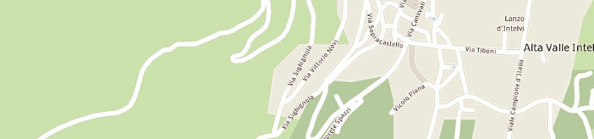 Mappa della impresa la baita a LANZO D INTELVI