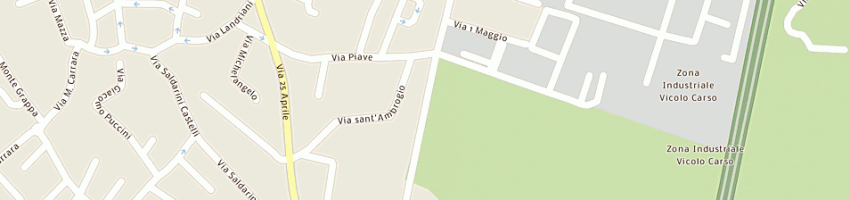 Mappa della impresa pafra sas a GUANZATE