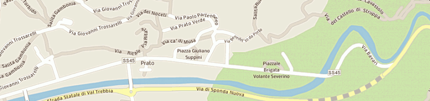 Mappa della impresa deiana giuseppina a GENOVA
