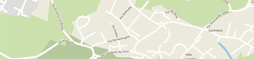 Mappa della impresa zanetti antonio a MONTANO LUCINO