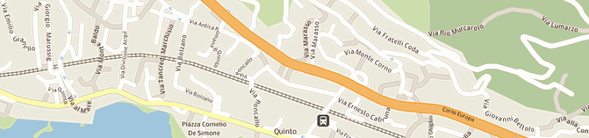 Mappa della impresa giuliano antonio a GENOVA