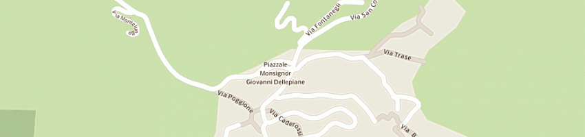 Mappa della impresa osteria dei cacciatori snc a GENOVA