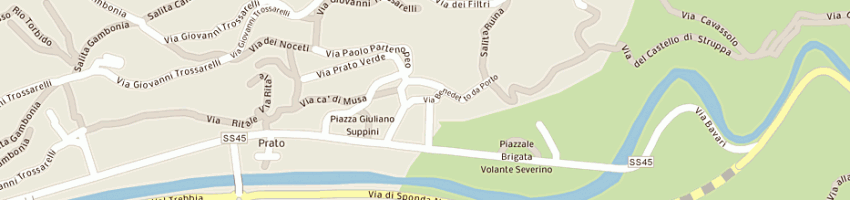 Mappa della impresa tre esse - sistemi sicurezza stradale di bado alessandro a GENOVA