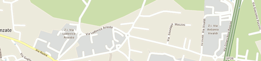 Mappa della impresa borgo antico store di berardinelli gennaro a GUANZATE