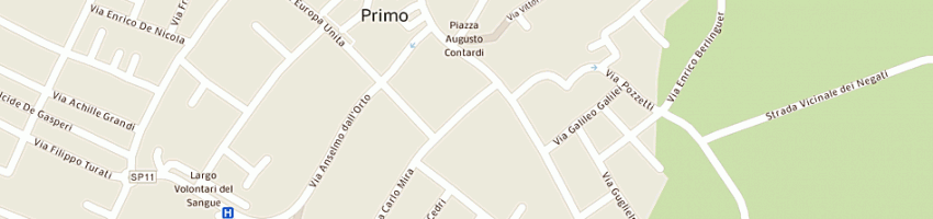 Mappa della impresa tecno 2 sas di alberto urso e c a CASORATE PRIMO