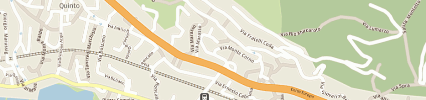 Mappa della impresa viviani marco a GENOVA