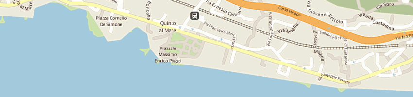 Mappa della impresa scuola media statale cdurazzo a GENOVA