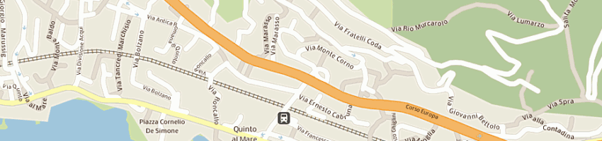 Mappa della impresa studio colangelo massimiliano ind a GENOVA