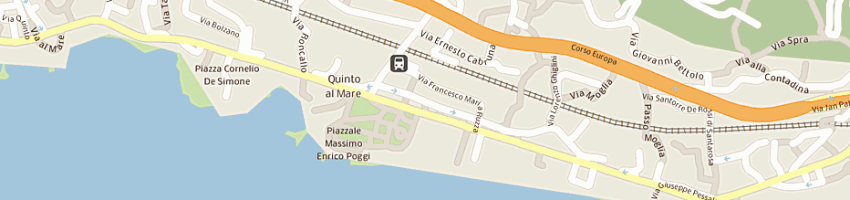 Mappa della impresa ceramiche d'arte sm a GENOVA