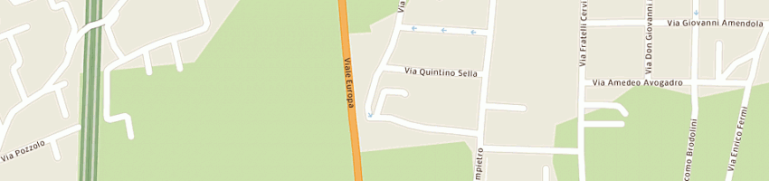 Mappa della impresa pm snc dia pigorini e c a SARONNO