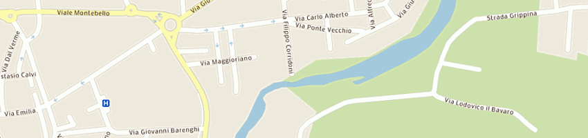 Mappa della impresa echovit 3000 snc a VOGHERA