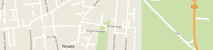 Mappa della impresa fenino srl a ROSATE