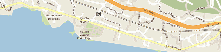 Mappa della impresa baby stock junior snc di marina verde e pieruccia borelli a GENOVA