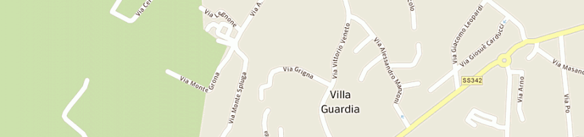 Mappa della impresa della torre paolo a VILLA GUARDIA
