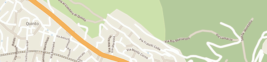 Mappa della impresa toso giuseppe a GENOVA