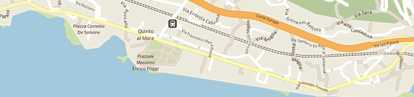 Mappa della impresa barbara cristina a GENOVA