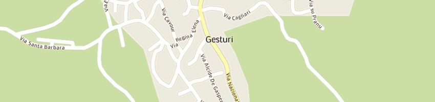Mappa della impresa manca antonino a GESTURI